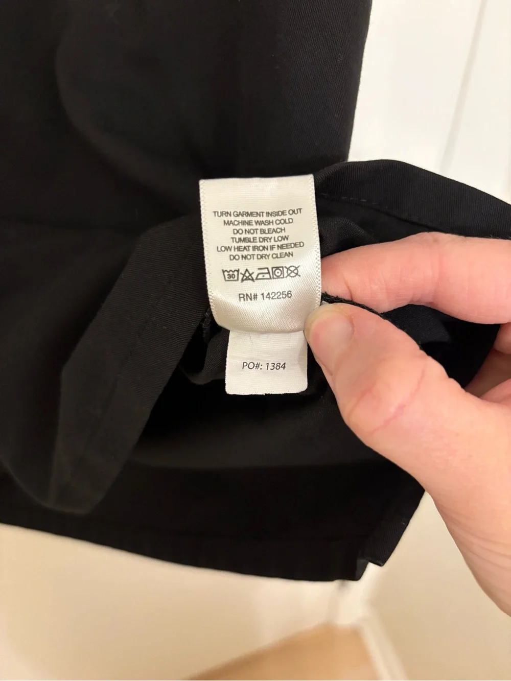 FIGS Catarina One-Pocket Scrub Top Black Women’s Size Medium